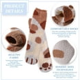 thumbnail image 3 of LAICAIW Womens Soft Cute Funny Animal Designe Microfiber Slipper Socks Cozy Fuzzy Winter Warm Socks, 3 of 7