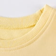 thumbnail image 4 of bbymog Baby Girl Clothes Fashion Cute Long Sleeve Mesh Yarn Play Dress for Girls Casual Dresses Yellow 5 years, 4 of 7