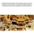 thumbnail image 5 of Sticky Notes memo ，3D Memo Pad, 1Pc 165 Sheets Carving Art Notepad DIY Sticky，Chinese Landmark Architecture and Art of Dragon Sculpture symbolizing Good Luck/Calendar, 5 of 6