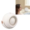 thumbnail image 1 of Ventilador de mesa pequeño ventilador de refrigeración de doble uso sonido silencioso ajuste libre de 180 3 engranajes tipo C para baño ANGGREK Otros, 1 of 8