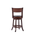 thumbnail image 5 of Boraam Palmetto Swivel Counter Stool  - Brandy, 5 of 9