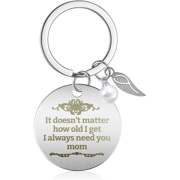 Mother's Day Keychain Gifts from Daughter Sons Mothers Keychains Cute Keychain Accessories with Gift Box for Mom Birthday Valentine's Day Thanksgiving Party Supplise