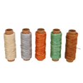 thumbnail image 1 of 15pcs Waxed Thread 15 Colors 50 Meters Length DIY Making Leather Wax Coated Sewing Thread for Handwork Crafts, 1 of 4