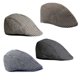 thumbnail image 3 of Gorra de conductor plana para mujer, , vendedor de periódicos, de , sombreros, 3 of 5