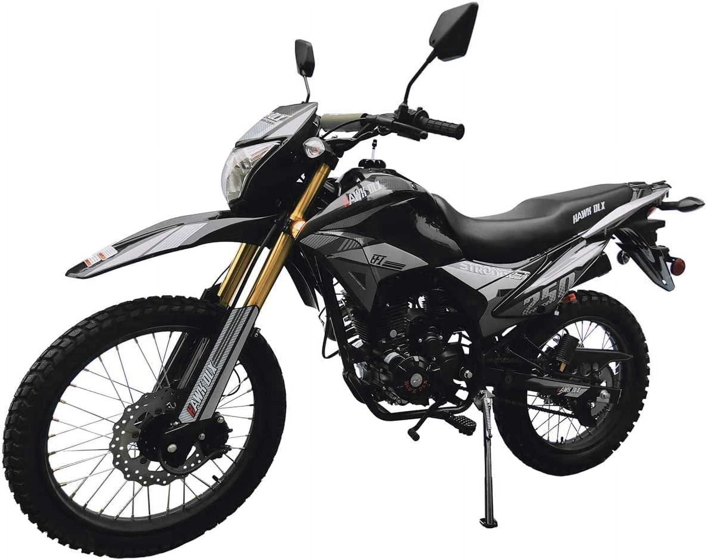 Hawk DLX 250 EFI Motorcycle Endure Dirt Bike Hawk Deluxe Dirt Bike