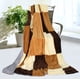 thumbnail image 1 of Manta Onitiva Soft Coral Fleece Patchwork 150x200 cm, 1 of 5
