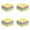 Yellow 20 Pads, variant on Piwvid 5 Pads Non Sticky Notes 3"x3" Memo Paper, Squares Blank Notes Colorful Memo Pads for Taking Notes Reminders Writing Supplies, 50 Sheets/Pad