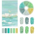 thumbnail image 3 of Kit de cuentas de vidrio de 2 mm para hacer pulseras, surtido de cuentas pequeñas, colores, cuentas sueltas para manualidades, para hacer joyas, manualidades artísticas, 3 of 5