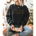 thumbnail image 4 of Christmas Cats Sweater Shirt | Cute Holiday Kitty Lights Graphic Sweatshirt, 4 of 7