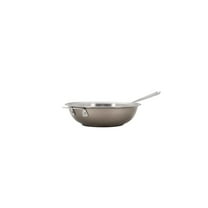 12 in. Hotstone Taupe Cucina Chefs Pan with Lid - Induction Bottom