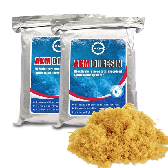 Filtro de resina de agua desionizada AKM Mixed Bed 10L (5L x 2)