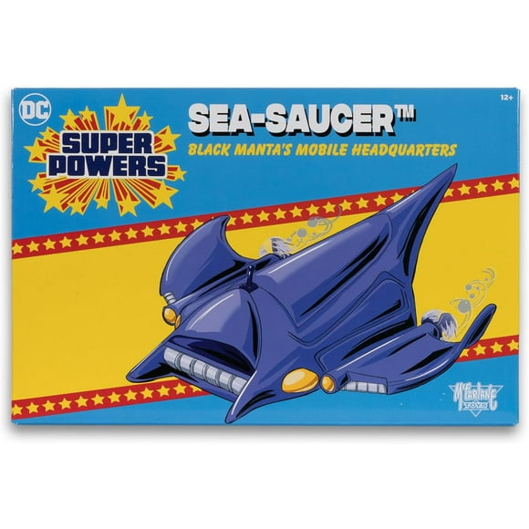 DC Super Powers 4 Inch Scale Vehicle Figure Wave 10 Crowdfunded Exclusive - Sea-Saucer (Black Manta's Mobile Headquarters)