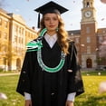 thumbnail image 5 of 2026 Graduation Ribbon Lei Necklace Class Of 2026 Grad Ribbon Money Lei Double Braided Graduation Lei Necklace Party Supplies 47.2in Multi Color, 5 of 6