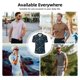 thumbnail image 5 of Balery Dinosaur Camisa Polo de Hombre con Estampado, de Manga Corta y Tejido Medio, Camisa Tipo Golf Polo-Medium, 5 of 6