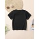 thumbnail image 2 of ' Cartoon Monster Truck Graphic Short Sleeve T-Shirt - White Sporty Casual Top with Colorful Splatter Print, Breathable Round Neck Tee &, Spring Summer Fall Playwear, Casual Wear | Comfortable 's Shi, 2 of 5