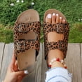 thumbnail image 6 of SACFOF Slide Sandals for Women with Soft Cork Footbed and Strap, Ladies Fashion Platform Slide Sandals Comfortable Slip On Style, 6 of 6