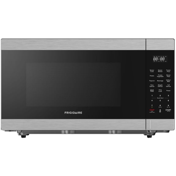Frigidaire 2.2 Cu. ft. 1200 Watt Countertop Microwave Oven, Stainless Steel