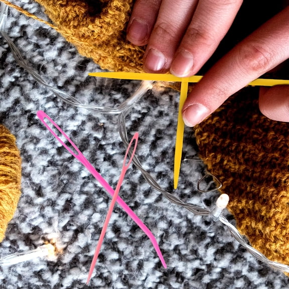 FRCOLOR  Interchangeable Handmade Craft Tools Knitting Set