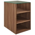 thumbnail image 6 of Modway Render Wall-Mount Bathroom Vanity in Walnut/White, 6 of 11
