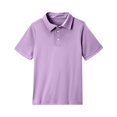 thumbnail image 6 of HAJWOH Kids Girls Polo Uniform Shirts Short Sleeve Top Casual Button Down Tennis T-Shirts 2025 New with Collar Polo Shirts Athletic Clothes Light Purple 7-8 Years, 6 of 6