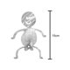 thumbnail image 2 of leyfeng Parrilla divertida desmontable de acero inoxidable, 2 of 6