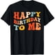 thumbnail image 1 of Camiseta de Cumpleaños "Feliz Cumpleaños a Mí" para Fiesta - Talla Extra Grande en Negro para Mujer, 1 of 7