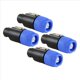 thumbnail image 2 of Enchufe de Altavoz Twist Lock Enchufe de Altavoz de 4 Compatible con Speakon NL4FC, NL4FX, NLT4X, NL2FC - 12 PACK, 2 of 5