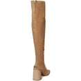 thumbnail image 4 of Circus NY by Sam Edelman Women's Brigid Over-The-Knee Boot Honeyed Oak Suede Wide Calf 10M, 4 of 5