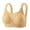 Beige#88, variant on Women's Breathable Wireless Bra Solid Color Lift Support Everyday Casual Lingerie Pink 44