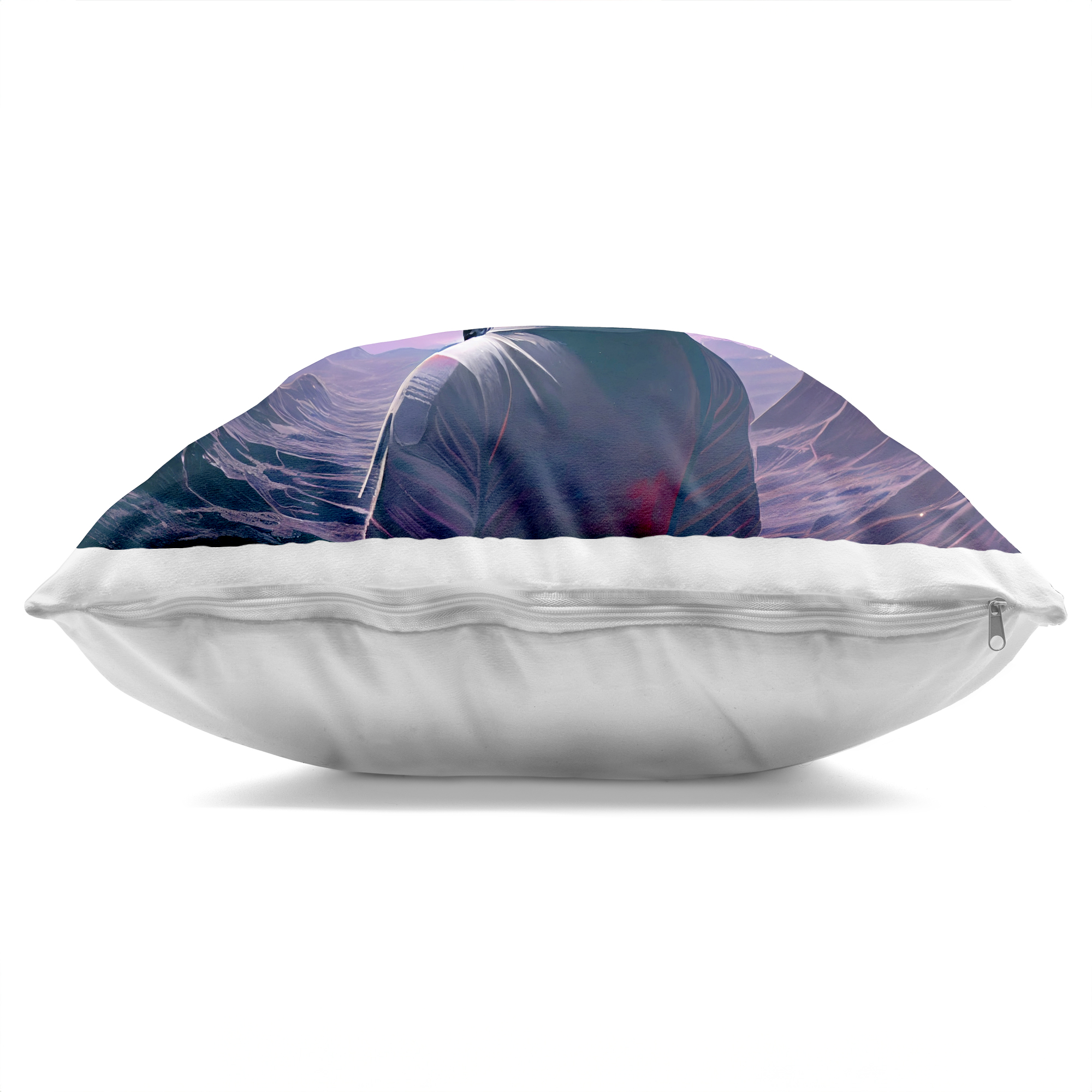 Stupell Industries Astronaut & Purple Toned Terrain Decorative Printed Throw Pillow, design by Sasha