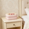 thumbnail image 3 of Lunxisen 3 Pcs Tissue Box Holder Living Room Decor Napkin Storage Cute Paper Drawer Box for Coffee Table Desktop Organization, 3 of 8