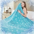 thumbnail image 5 of Teler Cooling Blanket for Hot Sleepers, Summer Cold Blankets for Sleeping Night Sweats to Keep Cool, Queen Size, Teal, 5 of 6