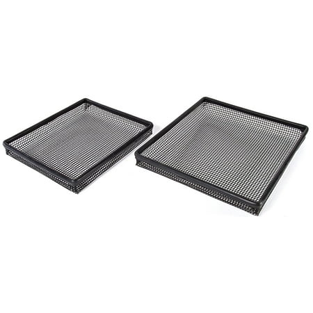 Kitchen + Home Set of 2 Non-Stick Oven Crisper Trays For Crisp Fries, Chicken Tenders, Tater Tots and More
