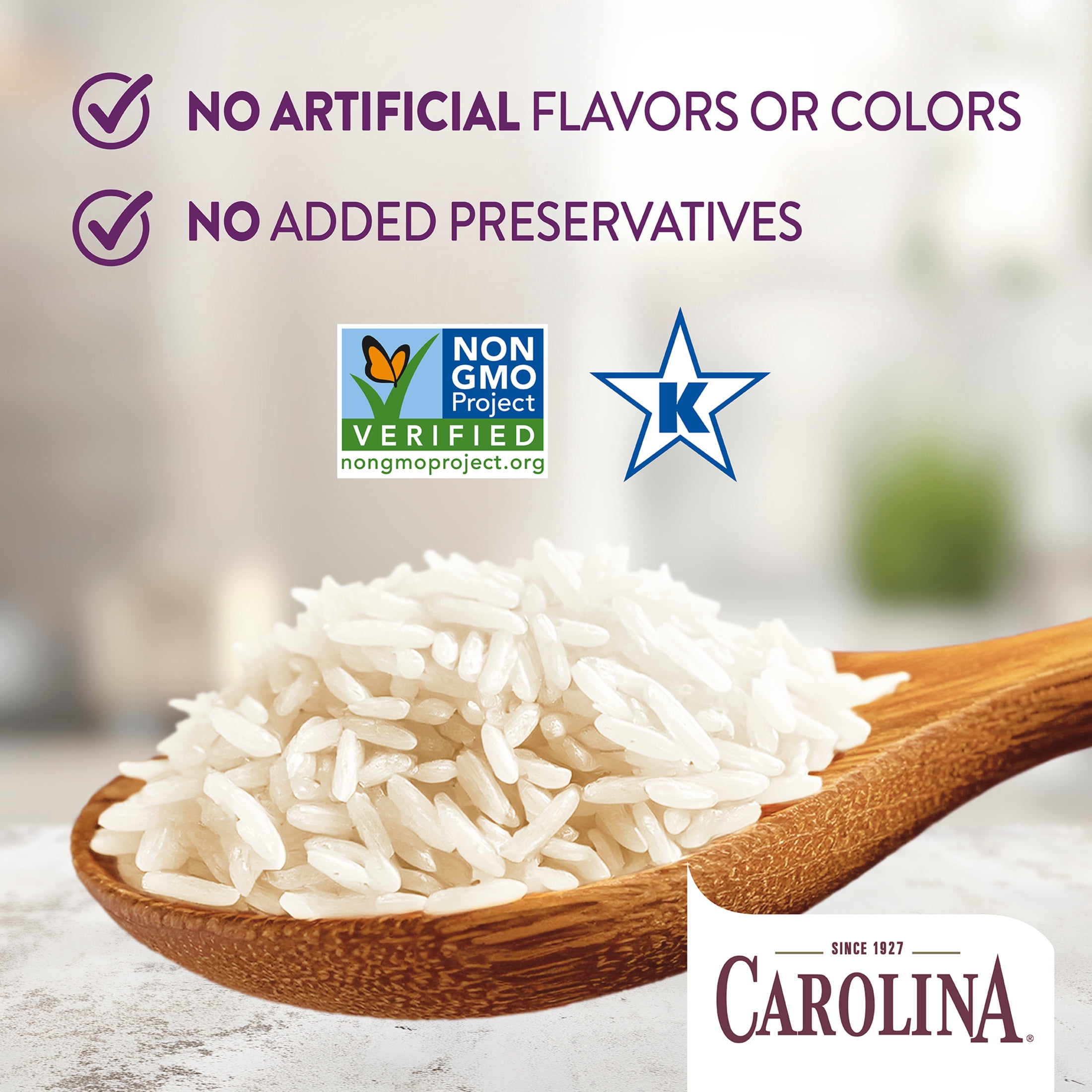 (3 pack) Carolina Ready-to-Eat White Jasmine Rice, Microwaveable Rice, Gluten Free, 8.8 oz Pouch