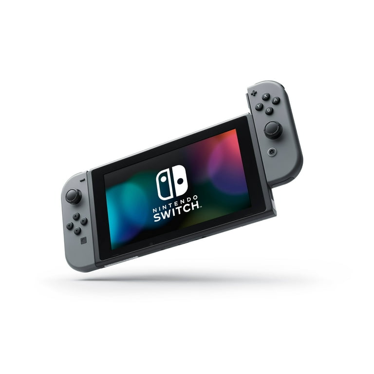 Nintendo Switch with Gray Joy-Con, Gray, (Refurbished Nintendo Switch with Gray Joy-Con, Gray, (Refurbished