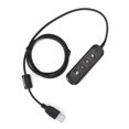 thumbnail image 3 of USB Plug QD Cable Adaptor, Wired Headset Adapter Durable Portable Convenient  For 3.5mm Headset Equipment Blue,Red,Black,Gray, 3 of 8