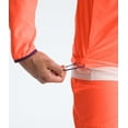 thumbnail image 5 of The North Face Mens Higher Run Wind Jacket, XL, Vivid Flame/Black Currant Purple, 5 of 5