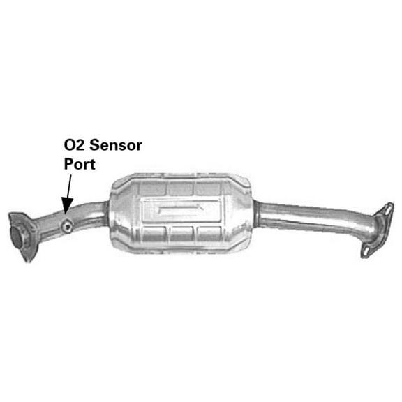 AP EXHAUST PRODUCTS 642737 CONVERTER - DIRECT FIT Fits select: 2000-2004 NISSAN XTERRA, 1999-2004 NISSAN FRONTIER