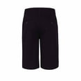 thumbnail image 3 of Bienzoe Boy's School Uniforms Flat Front Bermuda Shorts Black 14, 3 of 3