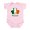 Petal Pink, variant on CafePress - Irish Flag Shamrock Body Suit - Baby Light Bodysuit, Size Newborn - 24 Months
