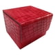 thumbnail image 3 of Caja para baraja de cartas, soporte de almacenamiento para 100 tarjetas, funda, soporte, caja de juego para baraja de cartas Rojo, 3 of 8