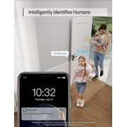 eufy Security Indoor Cam E220 4-Cam Kit, 2K Security Indoor Camera Pan & Tilt, Plug-in Camera with Wi-Fi, Human & Pet AI, Voice Assistant Compatibility, Motion Tracking, Homebase 3 Compatible