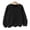 Black, variant on Boys Girls Cotton Long Sleeve T Shirt Pullover Casual Crew Neck Soft Basic Solid Tees Sky Blue 7-8 Years