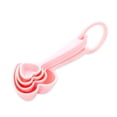 thumbnail image 2 of Medición Cuchara en forma de corazón Scoop Scoop Pastel Portable Taza de horneado Pimienta Multifuncional Medición de la cocina Gadgets Pink 4 piezas Scienceny HA012383-03, 2 of 7
