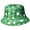 Green B, variant on St. Patrick's Day Bucket Hat Unisex Irish Sun Hat Foldable Shamrock Bucket Cap for St. Patty's Day Party, Parades, Travel, Outdoor