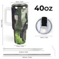 thumbnail image 2 of Totoro 40 Oz Tumbler With Handle And Straw Lid, Stainless Steel Vacuum Insulated Tumbler, Travel Mug Straw Covers Cup, Gifts for Women Men, 2 of 8