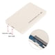 thumbnail image 3 of Caja de disco duro externo USB 3.0 a SATA 2.5 "7 mm 9.5 mm HDD SSD sin herramientas Blanco, 3 of 8
