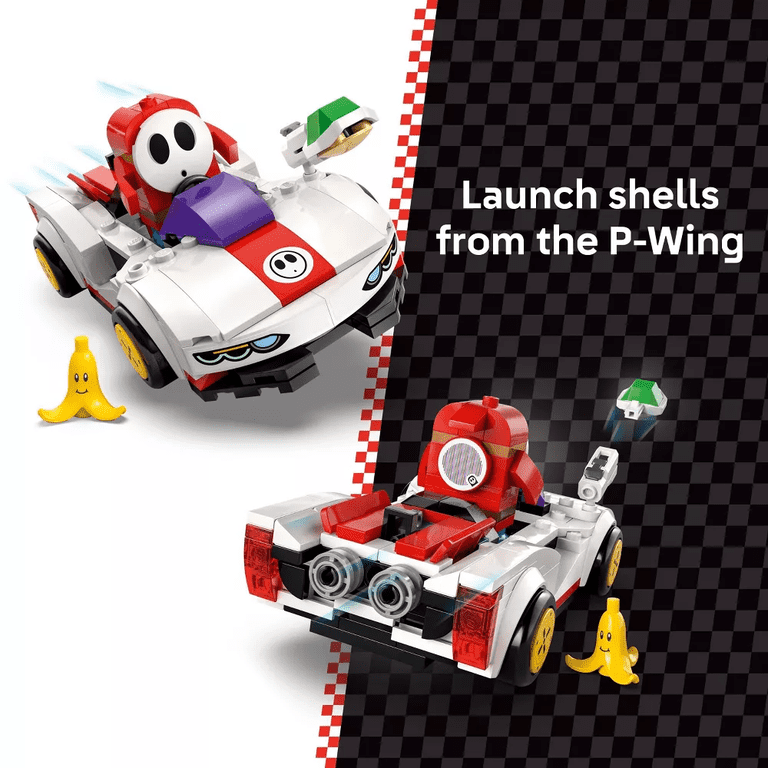 LEGO Super Mario: Mario Kart – Shy Guy & P-Wing 72045 - Walmart.com