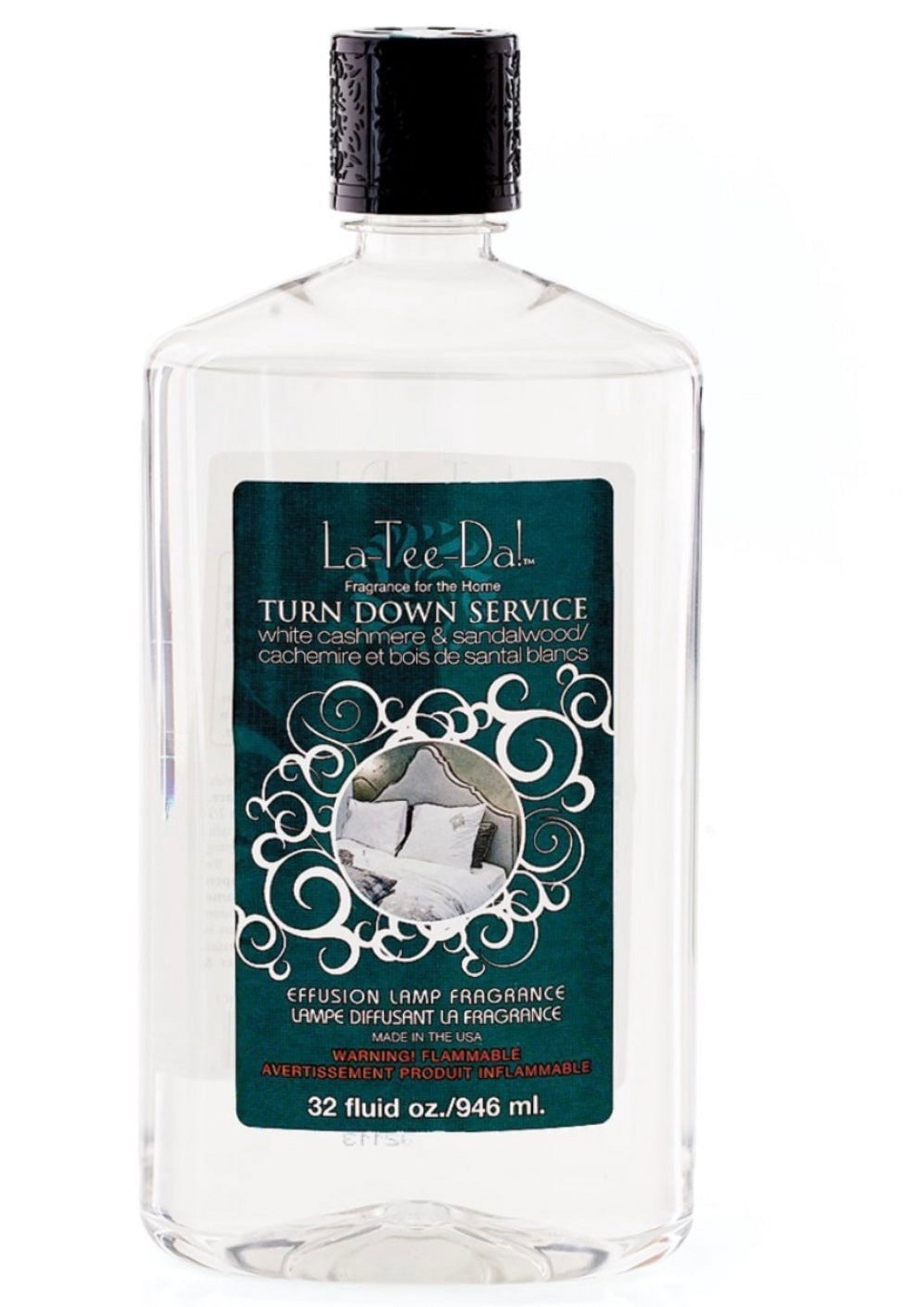 TURN DOWN SERVICE La-Tee-Da Effusion or Fragrance Lamp Oil Refills