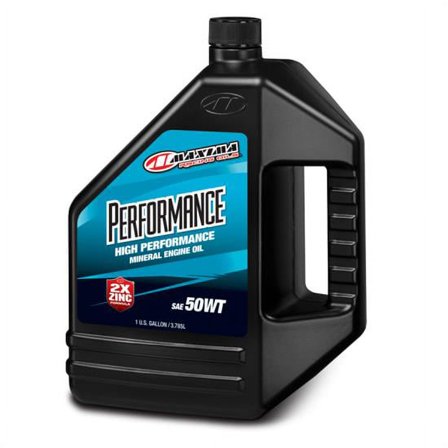 Maxima Racing Oils 39-369128 Performance Mineral Oil, 50W, 1 Gal